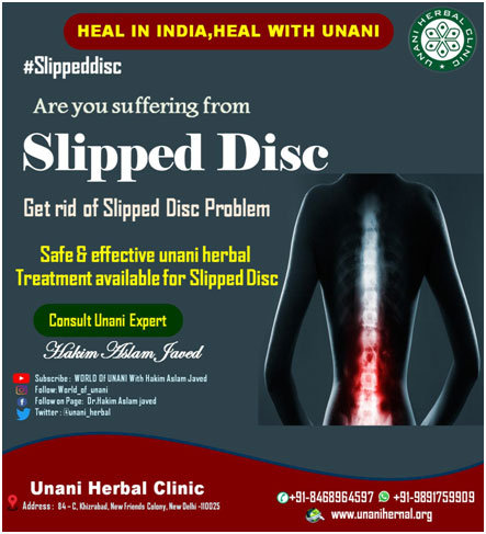 Ayurvedic Treatment for Slipped Disc Problem